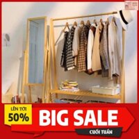 Kệ Treo Quần Áo Chữ A - Giá Treo Quần Áo 2 Tầng Gỗ MDF Cao Cấp 💗MIỄN SHIP 💗