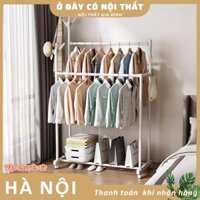 Kệ Treo Quần Áo Giá Treo Đồ Tích Hợp Ngăn Để Giày Dép Kệ Nhựa Có Bánh Xe Di Chuyển Tiện Lợi Nhiều Mẫu Giá Sinh Viên