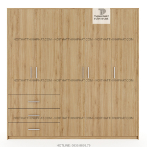 Kệ treo quần áo khung sắt đợt gỗ TQA29