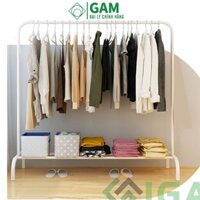 Kệ treo quần áo khung sắt sơn tĩnh điện - gm60