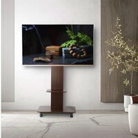 Kệ Treo Tivi Di Động Chân Gỗ HQ-Y01 Giá Rẻ