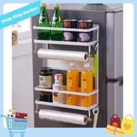 Kệ treo tủ lạnh bằng nam châm xếp gọn - King's Garden