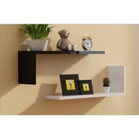 Kệ treo tường 2 chữ L cao cấp 50*15*15cm