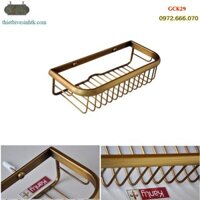 Kệ treo tường bằng đồng GCK29