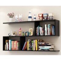 Kệ treo tường gỗ công nghiệp dày dặn. Kích thước 120x60x20cm