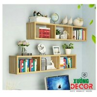 Kệ Treo Tường Hình Chữ Nhật 3 Hộc Tiện Dụng