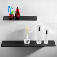 Kệ treo tường phòng tắm GOFIDIN Chất lượng Kệ bếp đơn giản bằng hợp kim nhôm màu đen, trắng