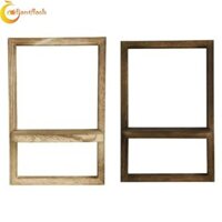 Kệ treo tường RADIANTFLASH, Kệ trưng bày bằng gỗ thủ công, Giá đựng chậu hoa đơn giản trang trí thanh lịch Phòng ngủ