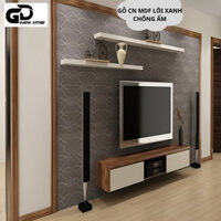 Kệ treo tường Rộng 1m2 x sâu 15cm gỗ nội thất phòng khách