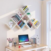 Kệ treo tường sáng tạo, kệ trang trí tường TV, kệ sách, vách ngăn phòng khách, treo tường hiện đại đơn giản