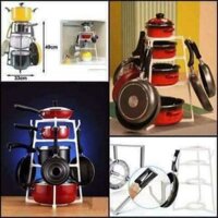 kệ treo xoong nồi chảo chóp