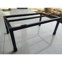 Kệ trồng rau Dài 50,rộng 30, cao 10-15-20cm. hộp kẽm vuông 20mm*20mm-có 1 nan phụ đỡ giữa