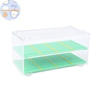 Kệ trưng bày mô hình ô tô Metertryred 1 / 64 có bãi đậu xe Đồ chơi ô tô Hộp lưu trữ trong suốt 8 khe trưng bày Tủ hoàn thiện VN