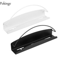 Kệ trưng bày sách POKINGE, Giá đỡ lưu trữ chống gỉ có thể tháo rời, Không đục lỗ Chịu lực mạnh Mở đáy tiết kiệm không gian Tủ lạnh Báo Người tổ chức văn phòng