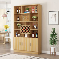 Kệ trưng rượu gỗ thiết kế đẹp GHT-51610