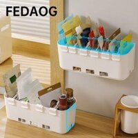 Kệ tủ có thể thu vào FEDAOG, nhựa có giá đựng phân vùng, vách ngăn có thể tháo rời Nắp đựng gia vị đa chức năng Hộp đựng đường Hộp đựng đồ nhà bếp
