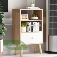 Kệ tủ gỗ trang trí phòng khách GaMi đẹp, hiện đại MS KTD01