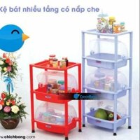Kệ Úp Bát Có Nắp Đậy Nhựa Việt Nhật 2 Tầng - 3 Tầng (VIDEO ẢNH THẬT SHOP TỰ QUAY) [GIÁ SỈ] NHỰA VIỆT NHẬT MALL