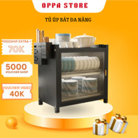 Kệ úp bát đa năng có nắp đậy,Tủ úp bát chén 2 tầng để đồ nhà bếp, tủ đựng bát đĩa có khay hứng nước
