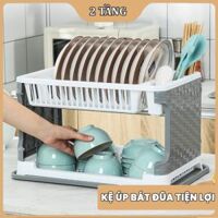 KỆ ÚP BÁT ĐĨA 2 TẦNG TIỆN LỢI