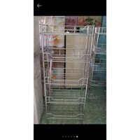Kệ úp chén 5 tầng inox 304 40cm×60cm
