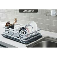 Kệ Úp Chén Bát (Chén Dĩa) 1 Tầng Bằng Nhôm Nhẹ Lock&Lock LDR205 (Hàng chính hãng)