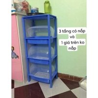 Kệ úp chén, bát có nắp đậy Việt Nhật (MS: 5552) – Chạn bát có nắp nhiều tầng tiện dụng