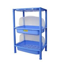 Kệ úp chén bát có nắp đậy VIETNHAT