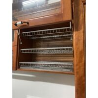 Kệ úp chén bát lắp tủ bếp trên inox bền đẹp nặng ký