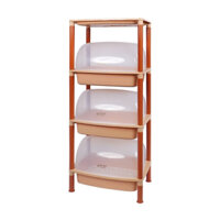 Kệ úp chén, bát nhiều tầng có nắp đậy nhựa Việt Nhật- đồ dùng nhà bếp cao cấp an toàn cho sức khoẻ