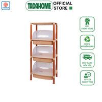 Kệ Úp Chén Bát Nhiều Tầng Có Nắp Đậy Nhựa Việt Nhật 5552/5253, Đồ Dùng Nhà Bếp 2 3 Tầng - TADAHOME