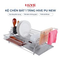 KỆ ÚP CHÉN BÁT TRÊN BỒN RỬA PU NEW 1 TẦNG