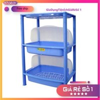 Kệ úp chén bát Việt Nhật nhiều tầng tiện dụng