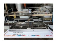 Kệ úp chén dĩa 2 tầng 600mm Tovashu U6X2