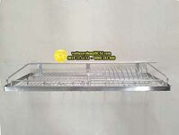Kệ úp chén dĩa inox 304 1 tầng kt 800mm