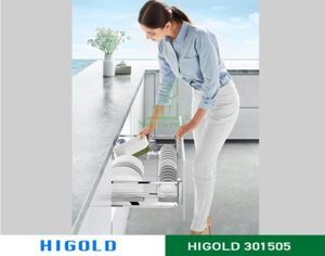 Kệ úp chén inox - Higold 301505