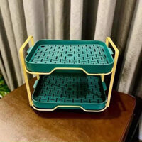 Kệ úp ly cốc 2 tâng đa năng loại 1