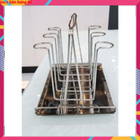 Kệ úp ly inox cao cấp