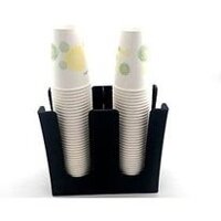Kệ Úp Ly Nhựa Chữ U 2 Ngăn