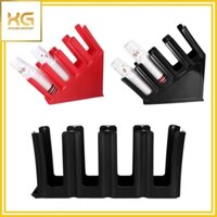 Kệ úp ly trà sữa, giá đựng ly giấy bằng nhựa màu đỏ 38 x 12 x 49 cm