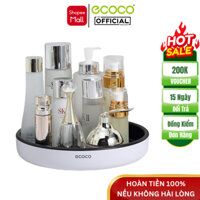 Kệ Xoay Đựng Gia Vị Ecoco, Đĩa Xoay Đựng Mỹ Phẩm Xoay 360 Độ Tiết Kiệm Không Gian