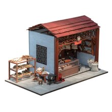 Mô hình lắp ráp Tiệm thuốc Bắc Ngũ Phúc Lâm Môn S200108