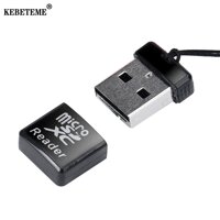 Kebeteme Máy Tính Đầu Đọc Thẻ Siêu Nhỏ USB Tốc Độ Cao 2.0 Micro SD/SDXC TF Đầu Đọc Thẻ CardReader Cho Máy Tính Để Bàn LazadaMall