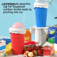 Kecttio 500 ML Slushy Maker Cup, Cốc Smoothie mùa hè dung tích lớn đông lạnh nhanh, Cốc đá làm mát tự làm di động