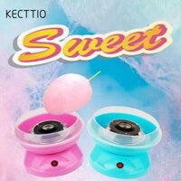 KECTTIO Máy làm kẹo bông , Máy làm kẹo bông điện Mini bằng nhựa, Máy làm kẹo bông di động 4 màu của Vương quốc Anh