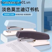 Kedeyou Đồ dùng văn phòng Giấy dài Máy bấm kim sâu Máy bấm kim nhỏ vừa Sử dụng cho học sinh Máy bấm kim đa chức năng Máy bấm sách dày Hướng dẫn sử dụng Máy bấm kim học sinh