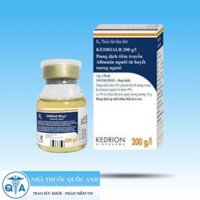 Kedrialb 20% dung dịch truyền albumin nhập khẩu Ý (50ml)