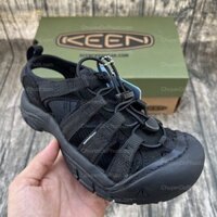 Keen Newport Retro Waterproof All Black – Giày Sandal Rọ Trek Lội Nước Phượt Leo Núi – Big Sale