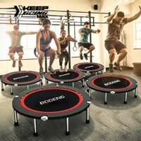 Keep Going Max Trampoline Tấm bạt lò xo Nhiều phong cách với Tay cầm có thể điều chỉnh sàn nhún