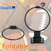 [Keepfun] 1 Cái Đế Bóng Rổ Treo Tường Sắt Có Thể Gập Lại Bóng Rổ Đa Năng Giá Để Đồ Giá Trưng Bày [Mới]